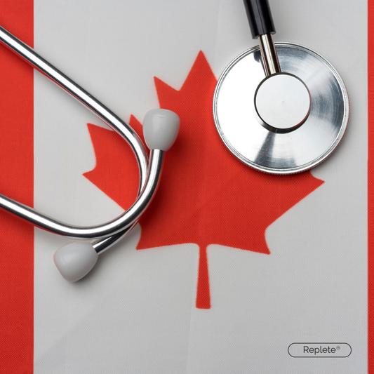 Why do ferritin thresholds for treatment vary between provinces in Canada?